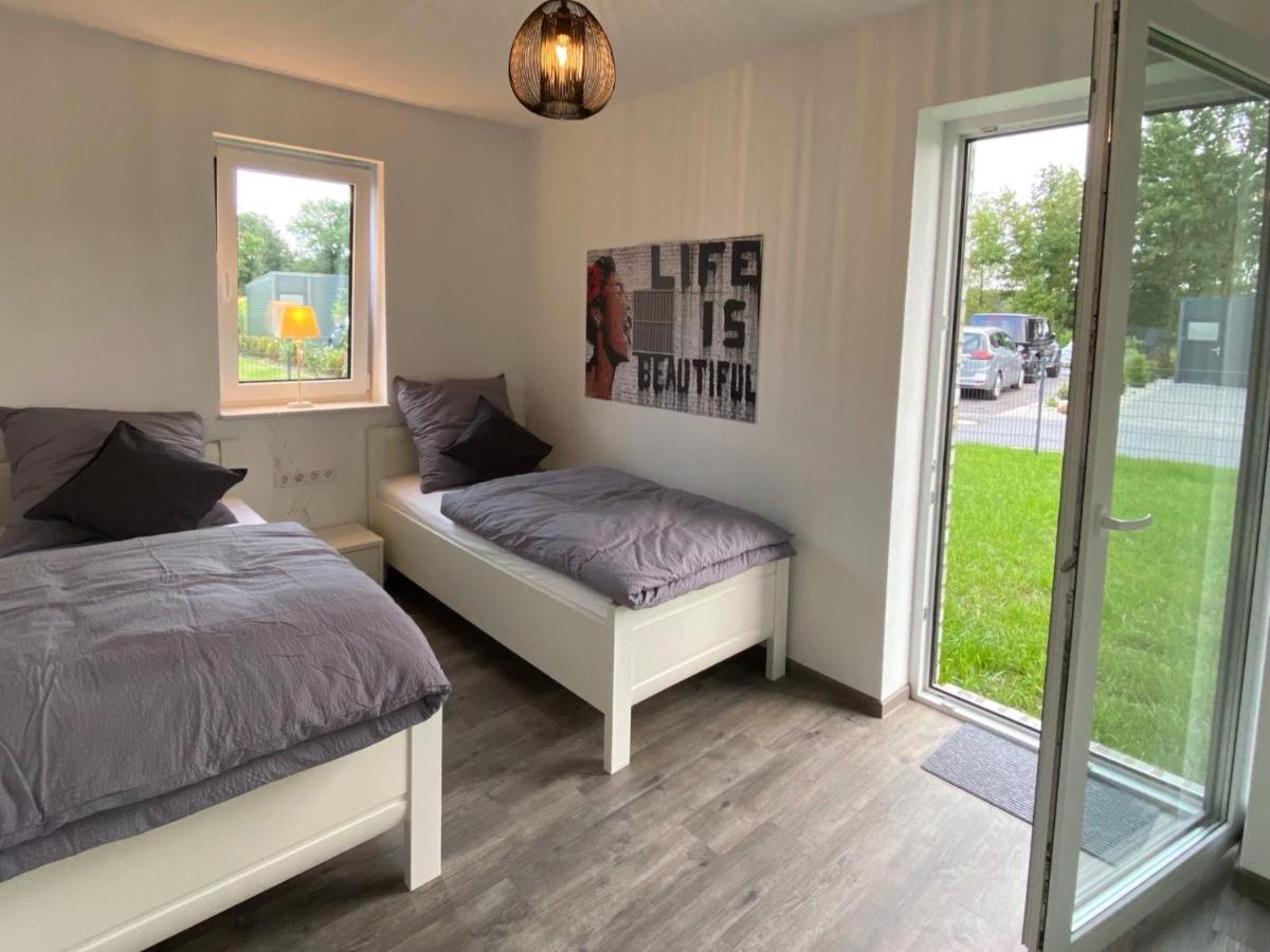 Ferienhaus Moin. Am Harkebruegger See Mit Sauna Barssel  Ngoại thất bức ảnh