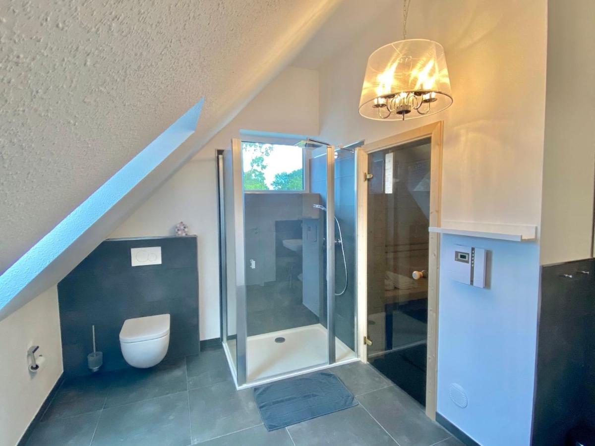Ferienhaus Moin. Am Harkebruegger See Mit Sauna Barssel  Ngoại thất bức ảnh